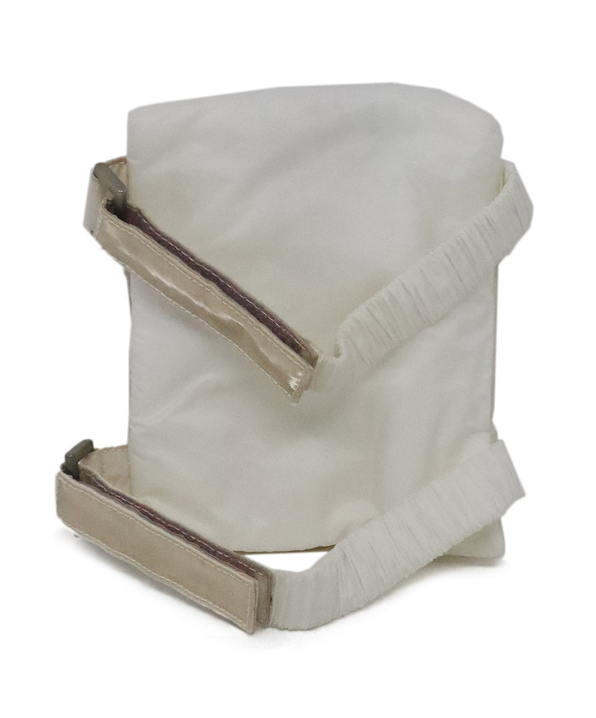 Prada Ivory Nylon Arm Pouch 1