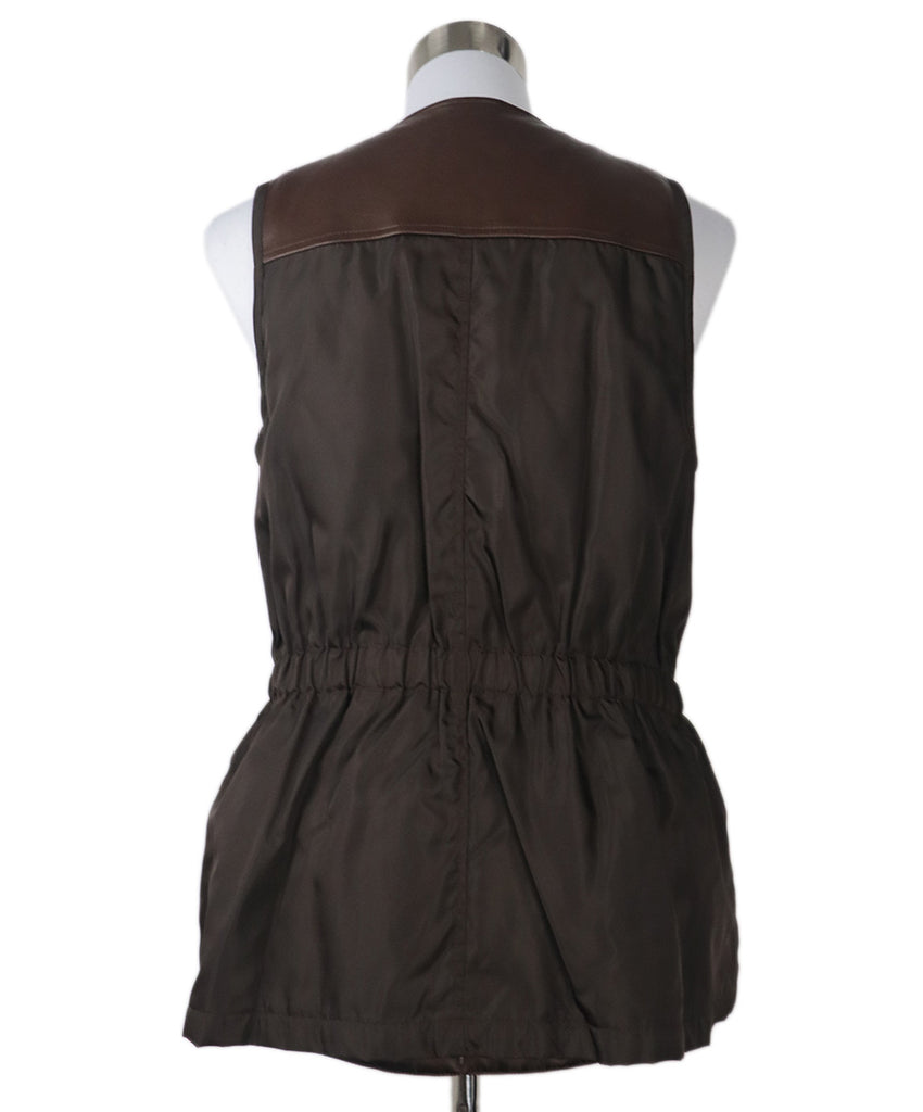 Prada Brown Nylon Vest 2