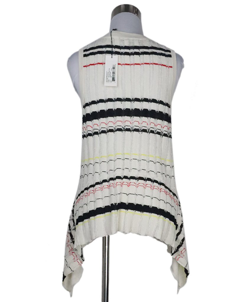 Proenza Schouler B&W Striped Knit Top 2