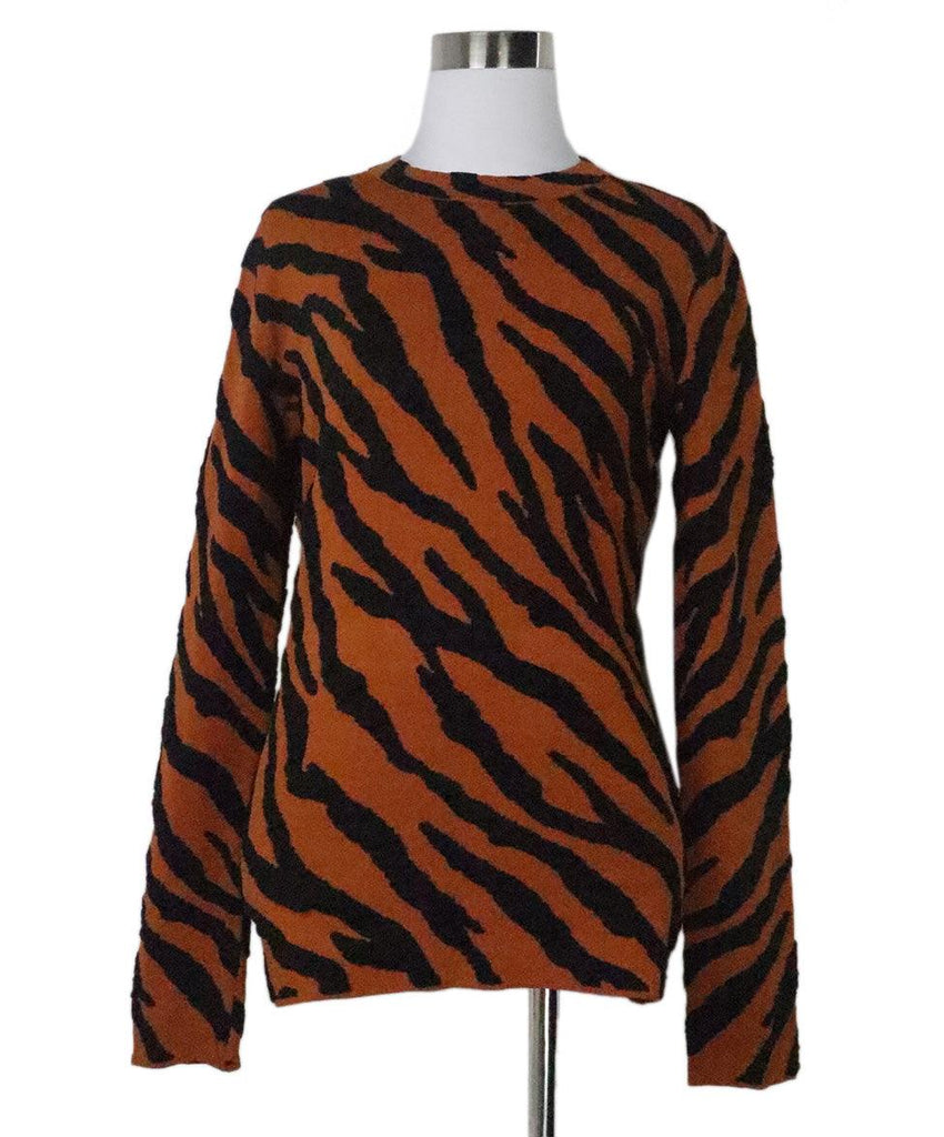 Proenza Schouler Brown & Black Print Sweater 