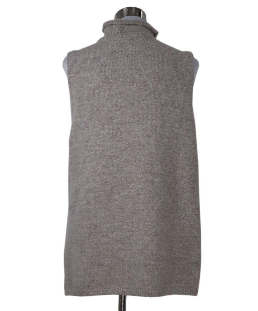 Proenza Schouler Taupe Sleeveless Turtleneck 2