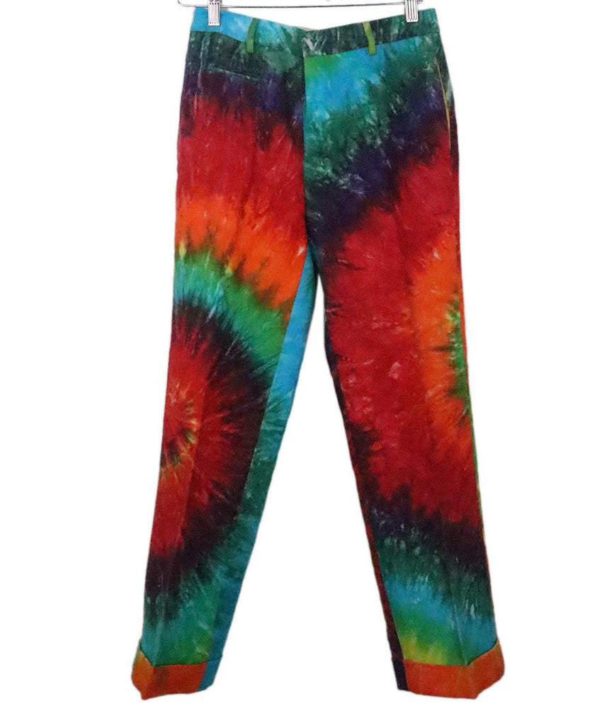 R13 Multicolor Tie Dye Print Pants 