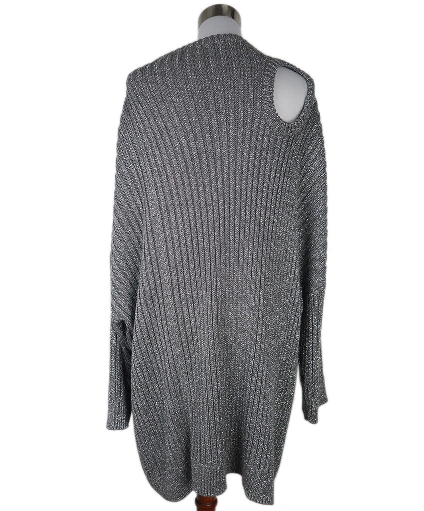 Raf Simons Silver Viscose Tunic 2