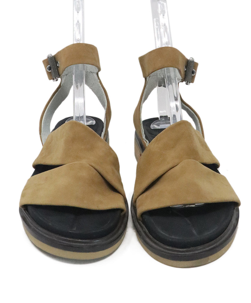 Rag & Bone Tan & Black Suede Sandals 3