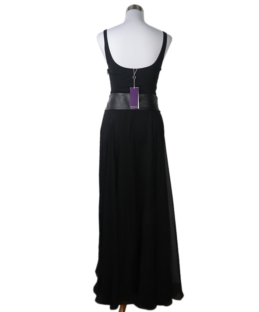 Ralph Lauren Black Silk Viscose Dress 2