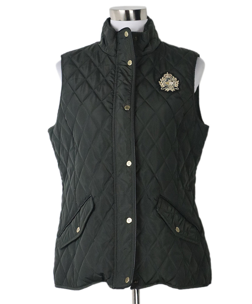 Ralph Lauren Brown Quilted Vest 