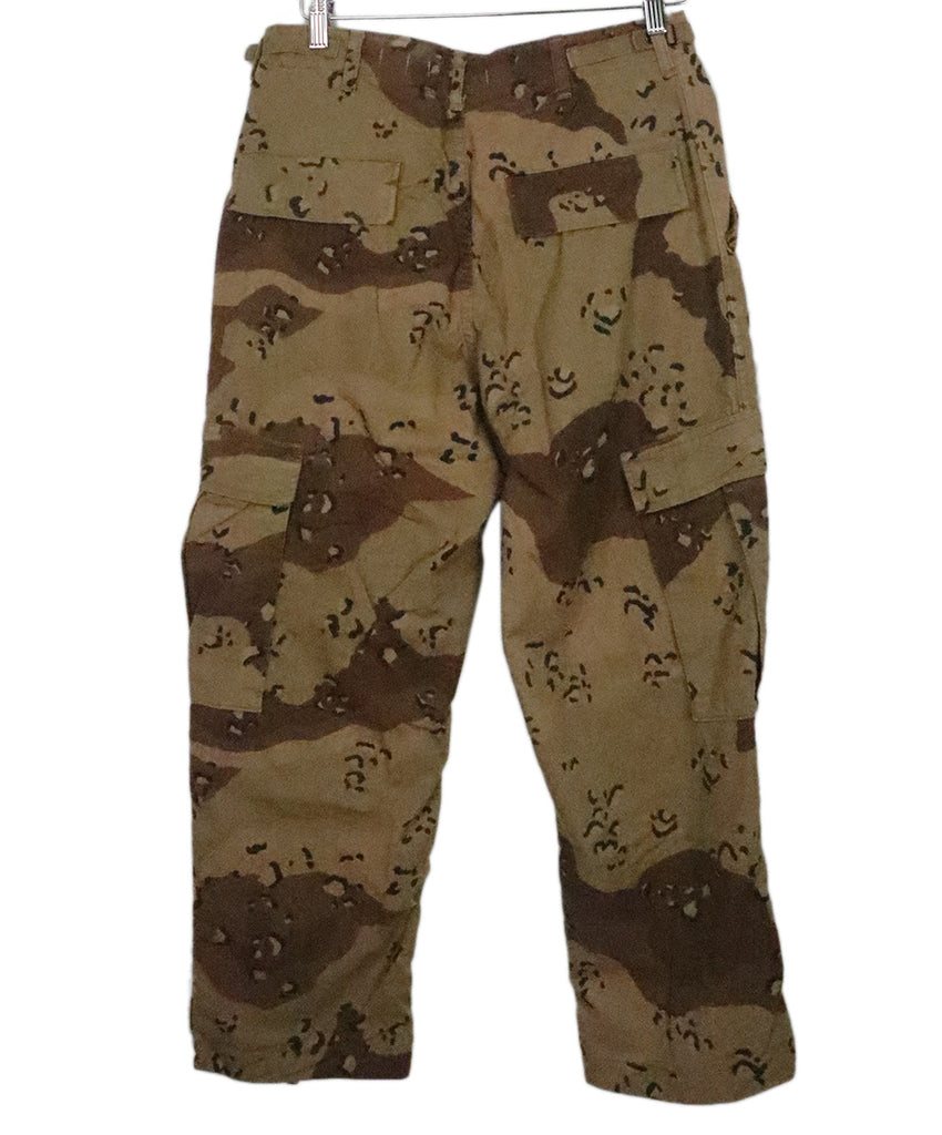 Re/Done Brown Print Pants 1