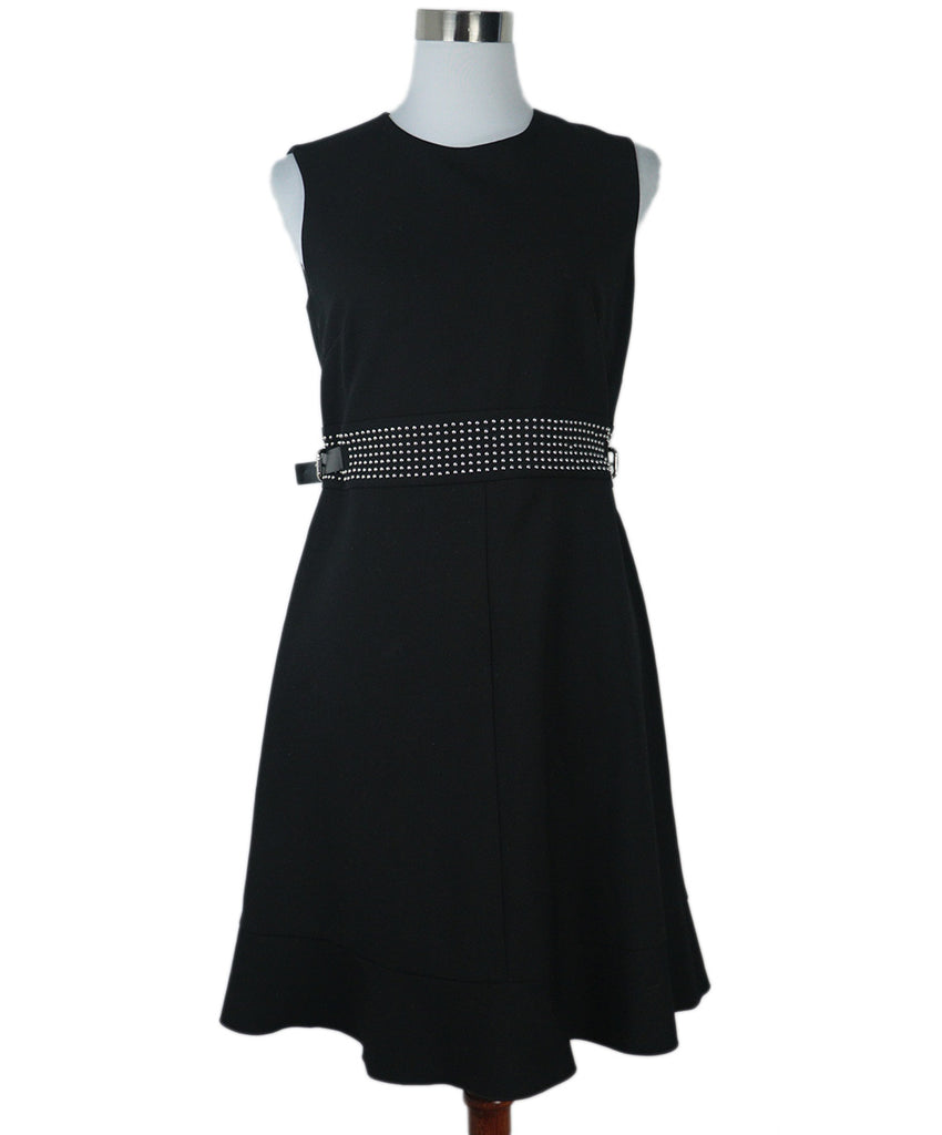 Red Valentino Black Studded Dress 