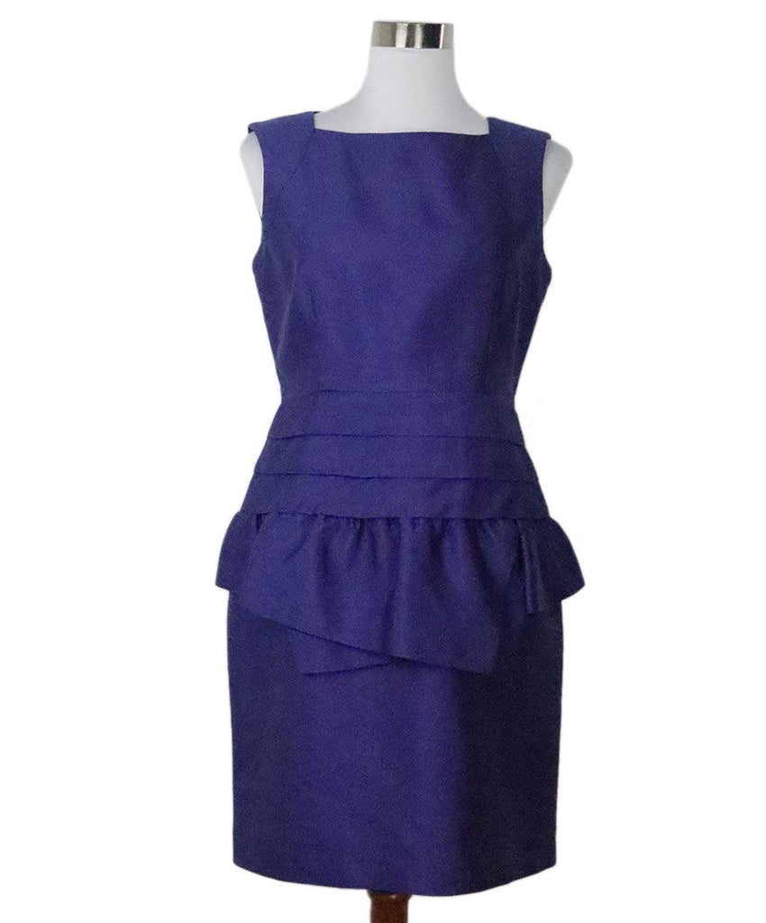 Reiss Purple Silk Dress 