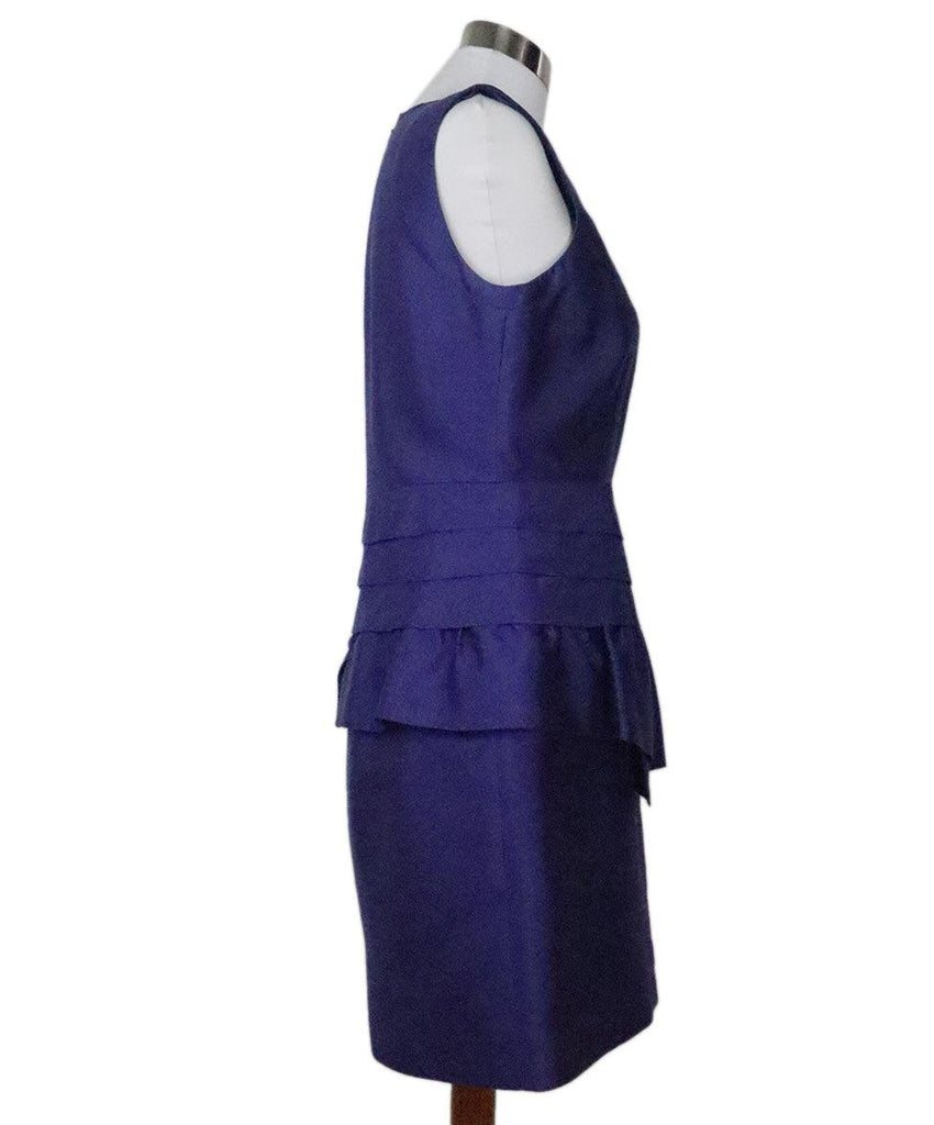 Reiss Purple Silk Dress 1