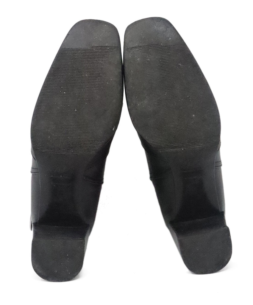 Roger Vivier Black Leather Booties 4