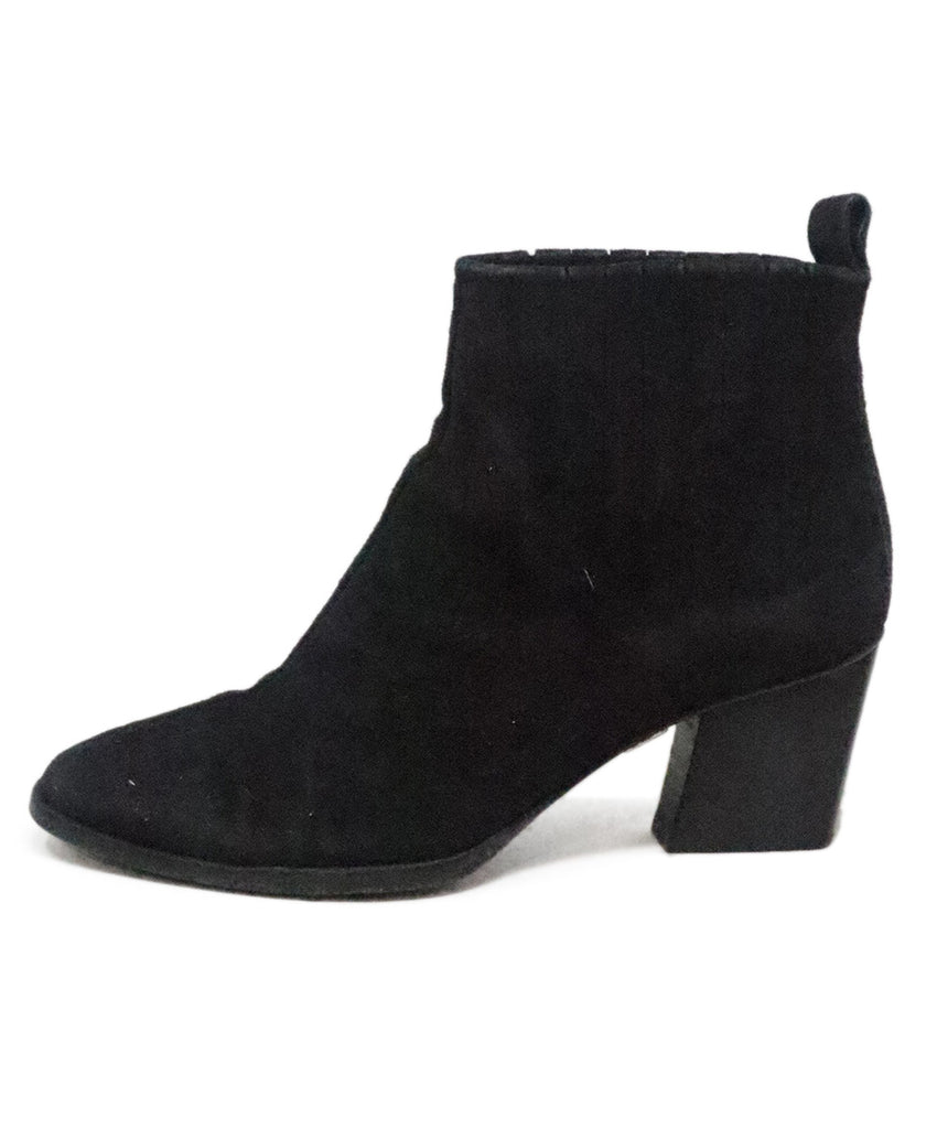 Roger Vivier Black Suede Booties 1