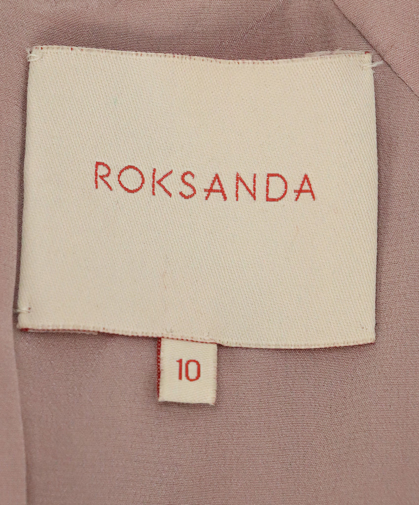 Roksanda Black & Pink Silk Triacetate Blouse 3