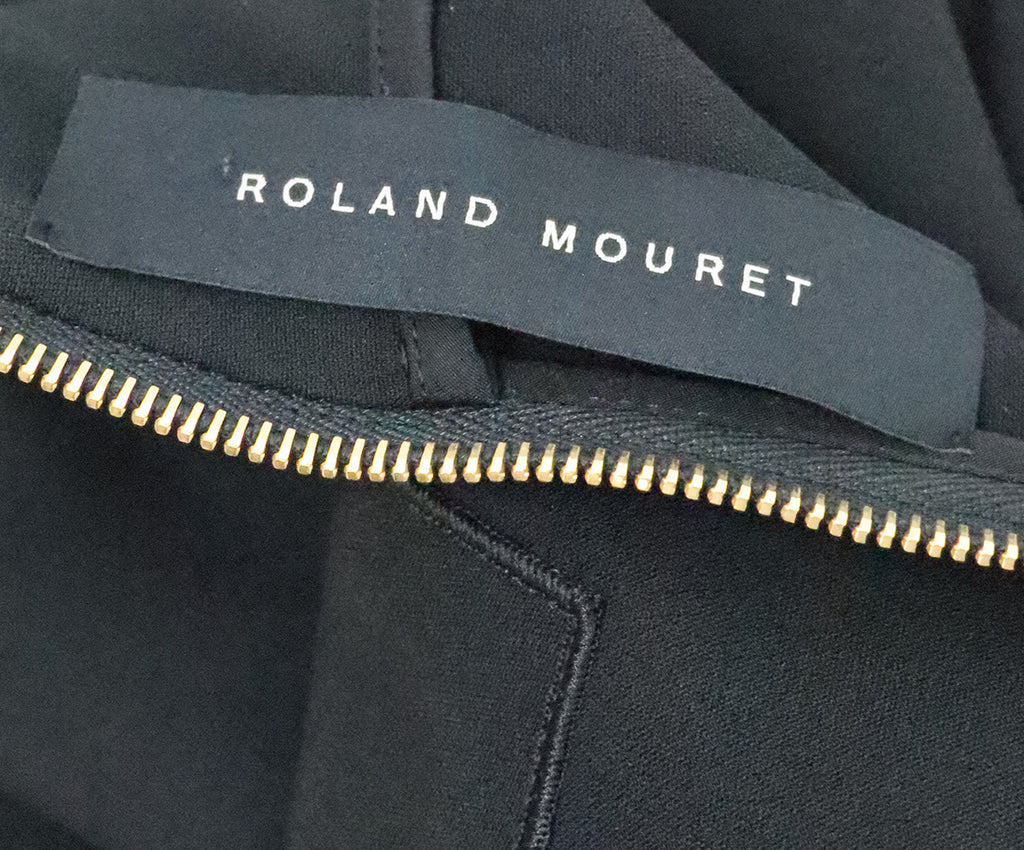 Roland Mouret Black & Navy Dress 2