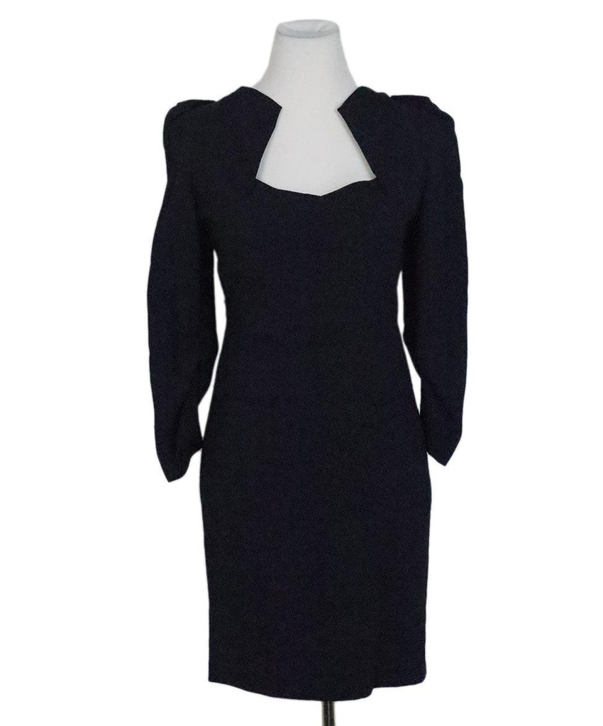 Roland Mouret Navy Dress sz 2 - Michael's Consignment NYC