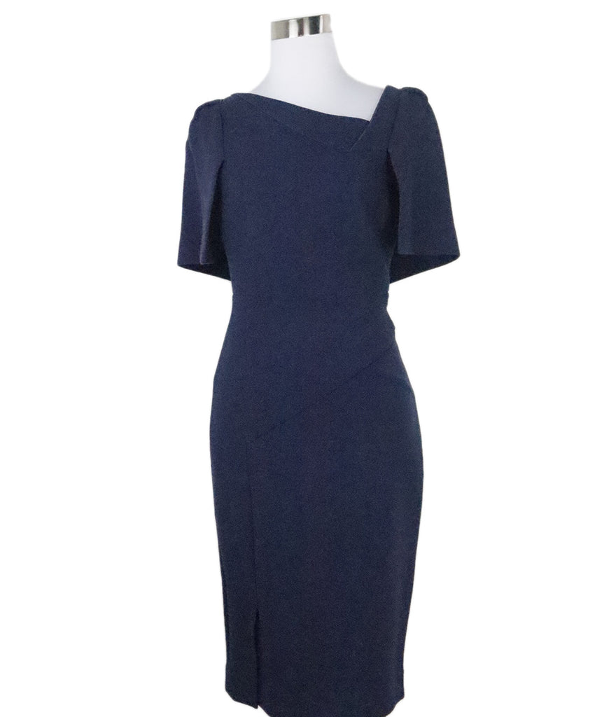 Roland Mouret Navy Dress 