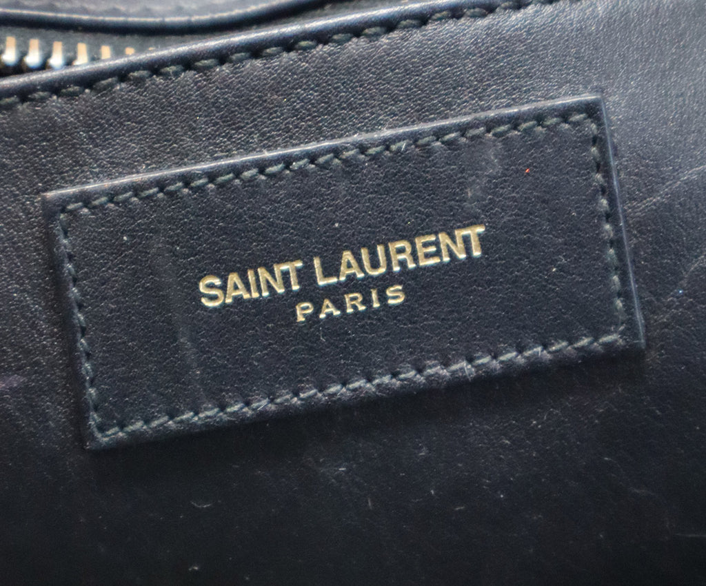 Saint Laurent Black Small Cabas Chyc Tote 6