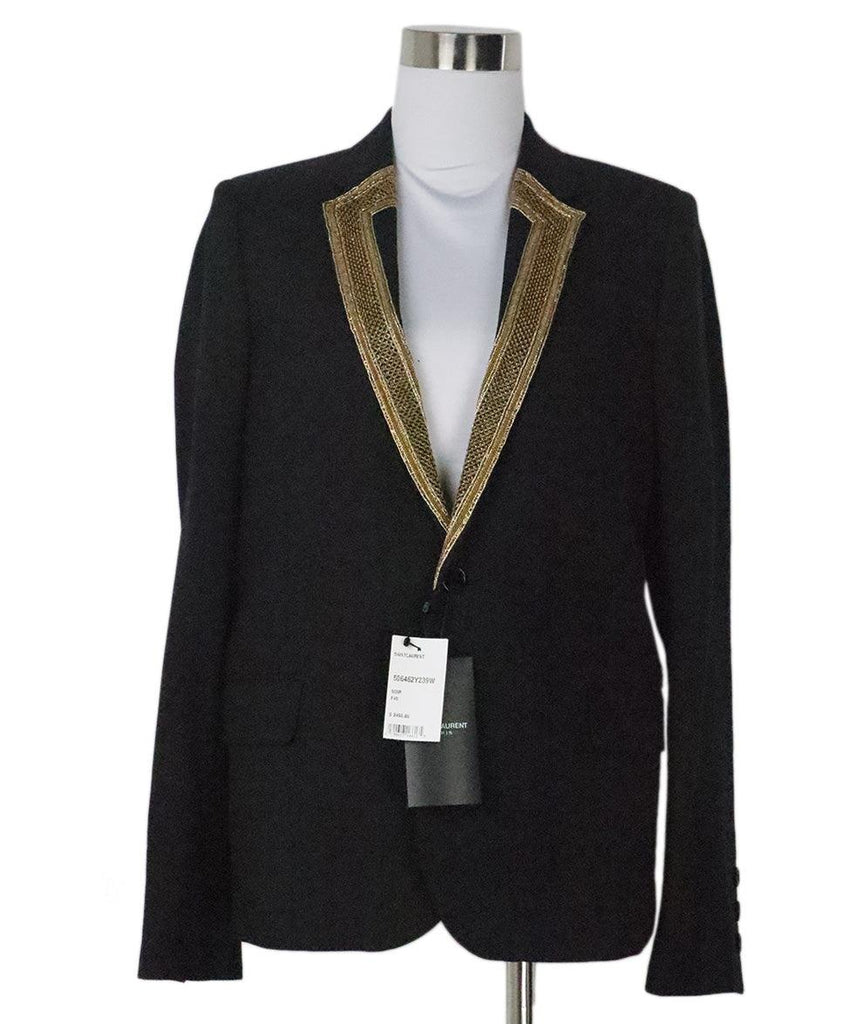 Saint Laurent Black Blazer 