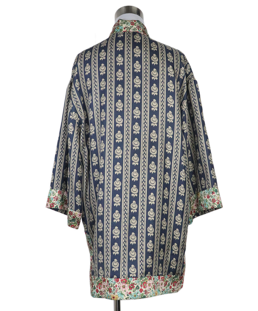 Sandro Multicolored Silk Tunic 2