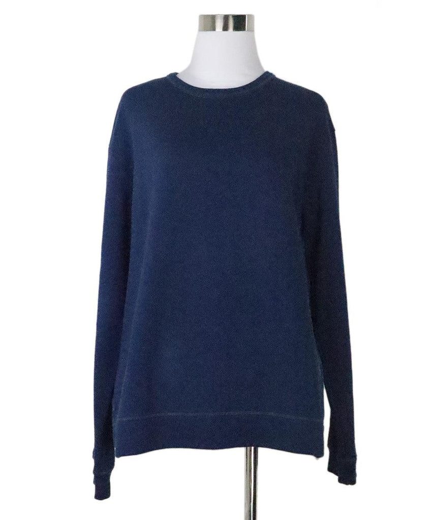 Sandro Navy Cotton Top 