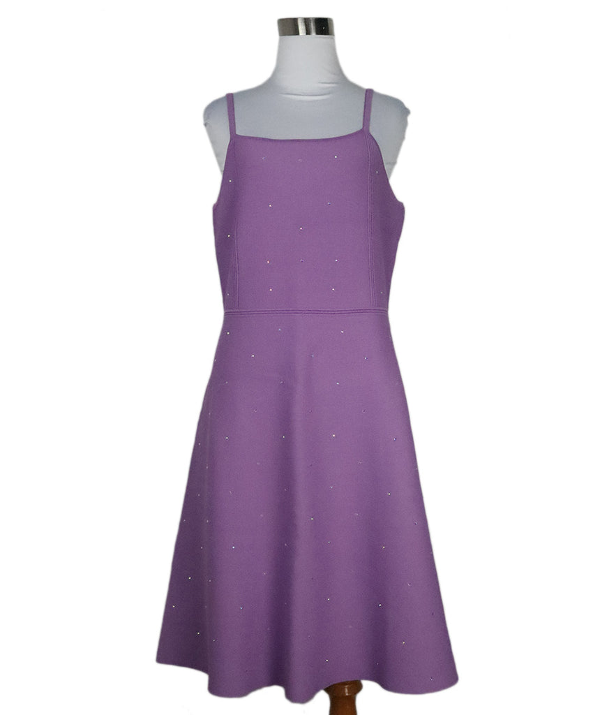 Sandro Lavender Rhinestone Dress 