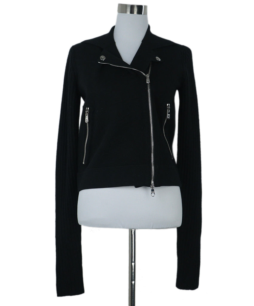 Sonia Rykiel Black Knit Jacket 