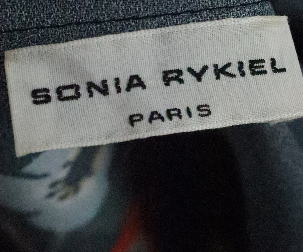 Sonia Rykiel Black Floral Print Blouse 3