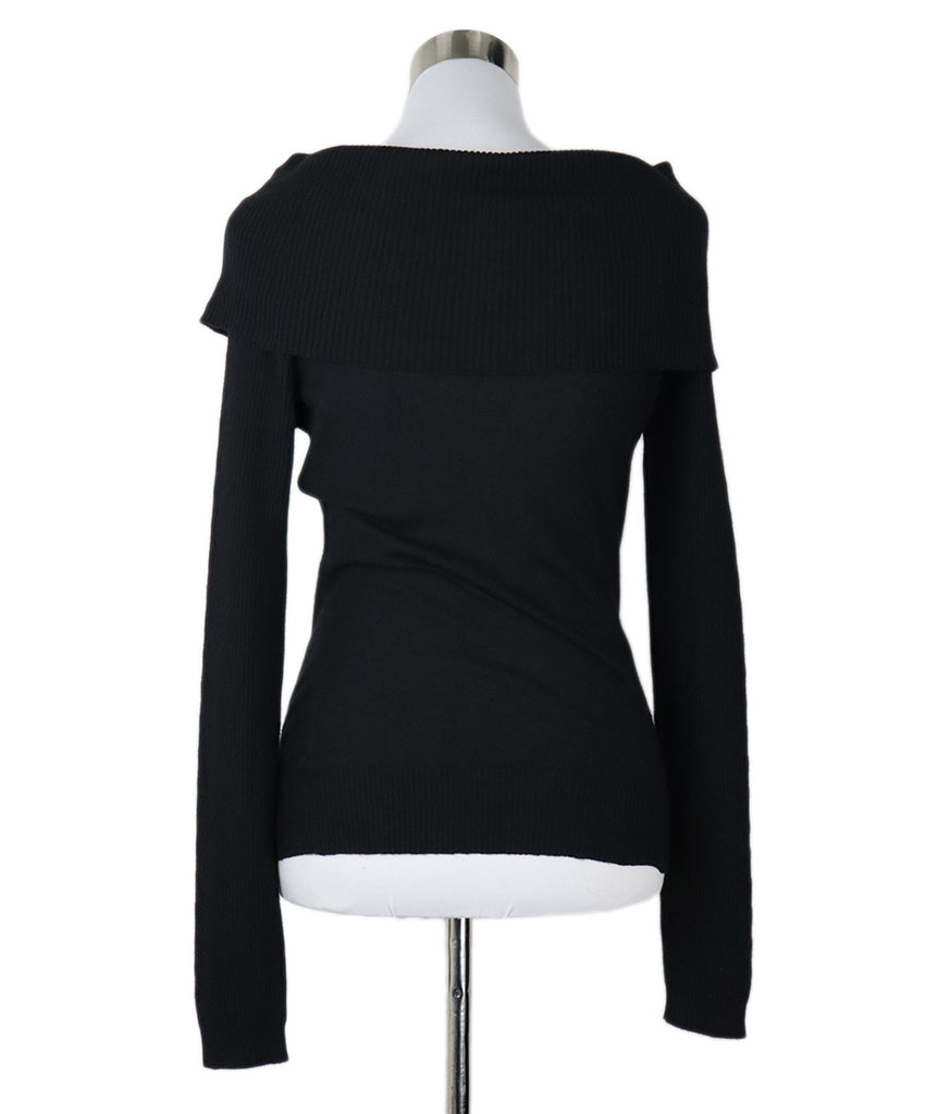 Stella McCartney Black Cashmere Cowlneck Sweater 2