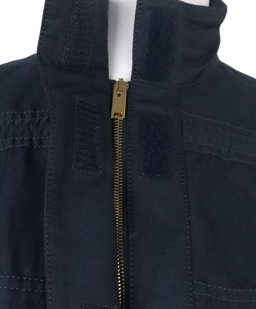 Stella McCartney Navy Polyamide Cotton Jacket 5