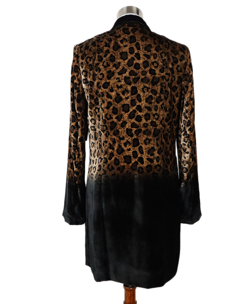 Tahari Animal Print Velour Jacket 2