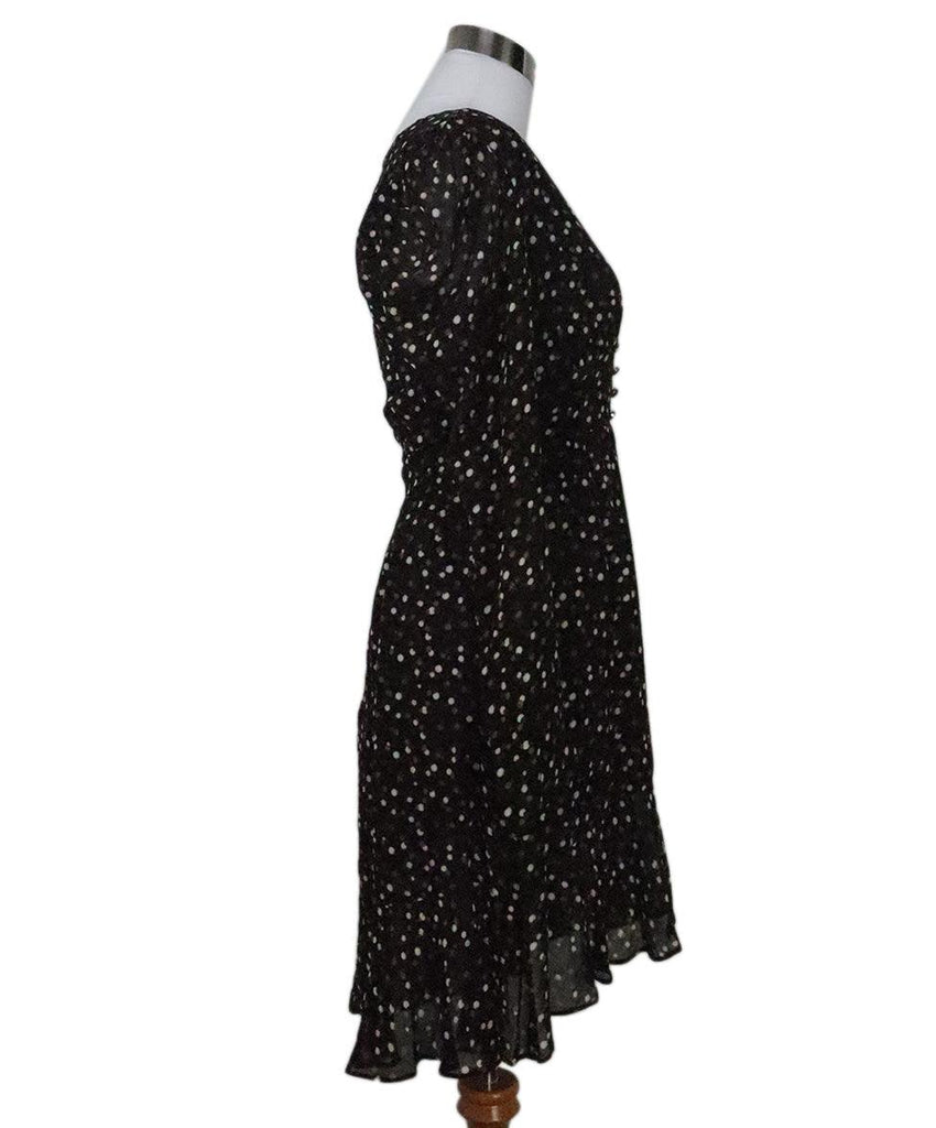 The Kooples Brown & Black Polka Dot Dress 1