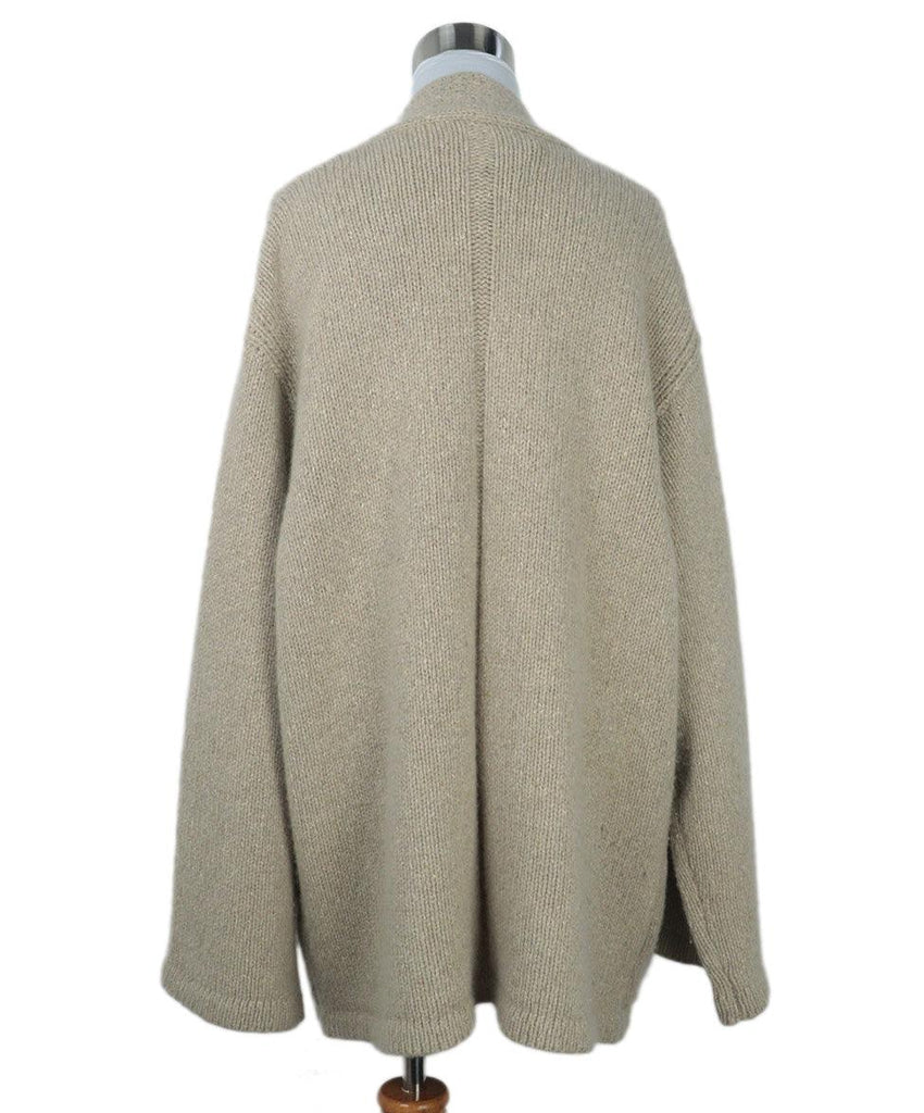 The Row Beige Cashmere Cardigan 2