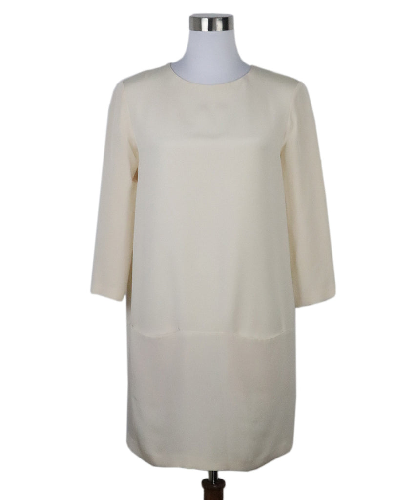 The Row Neutral Silk Dress 