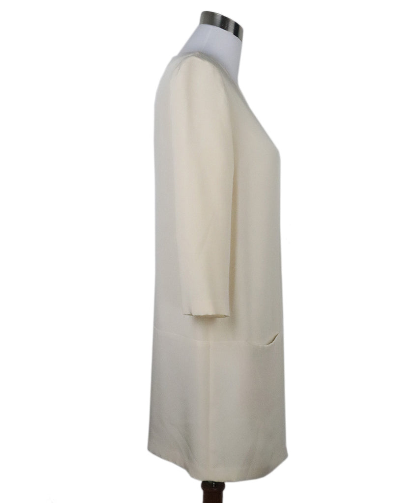 The Row Neutral Silk Dress 1