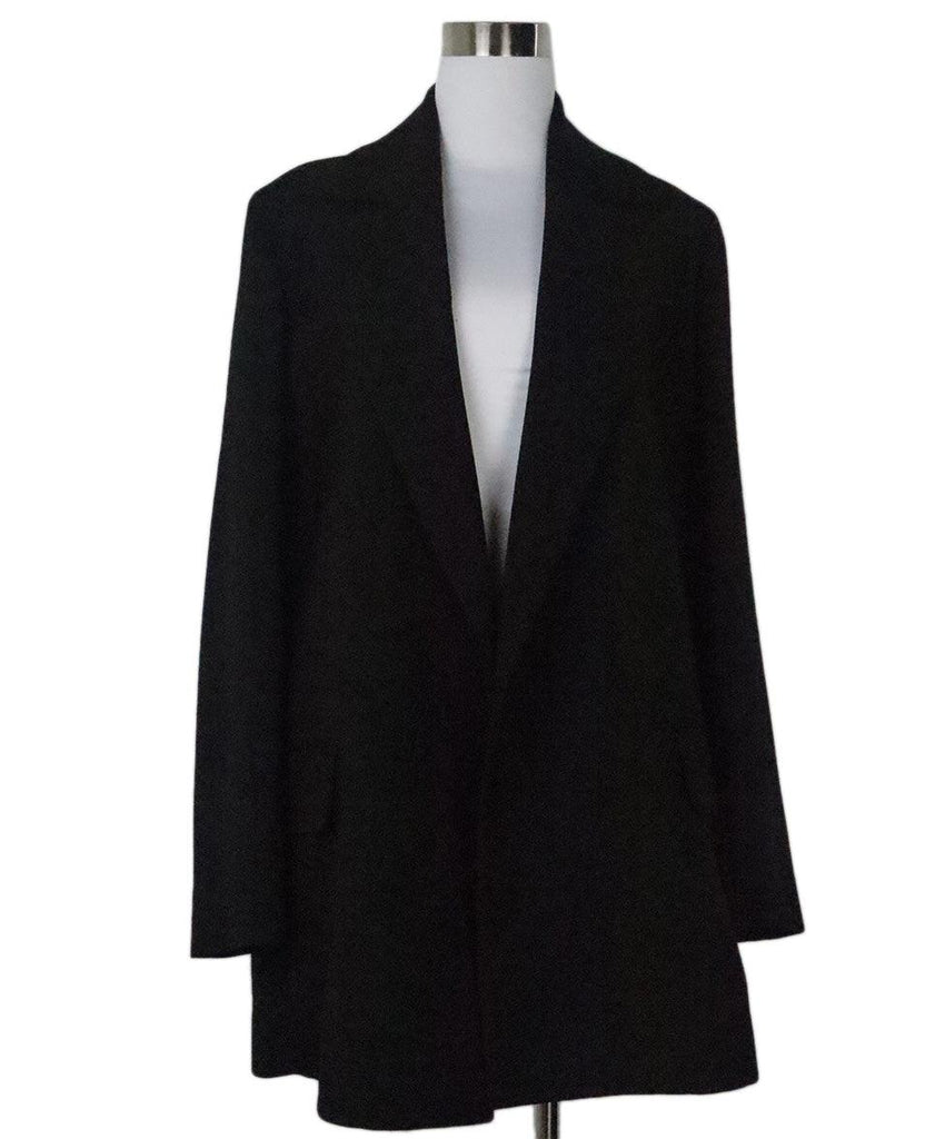 The Row Black Wool Blazer 