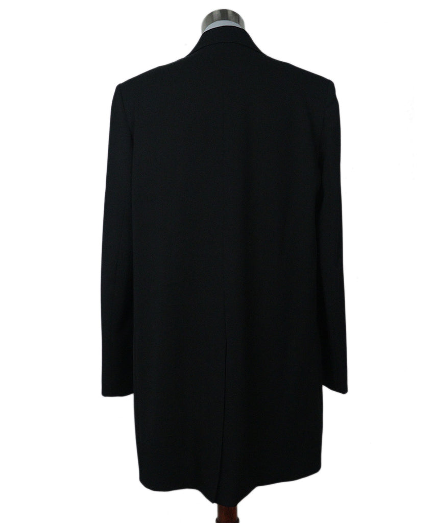 The Row Black Wool Coat 2