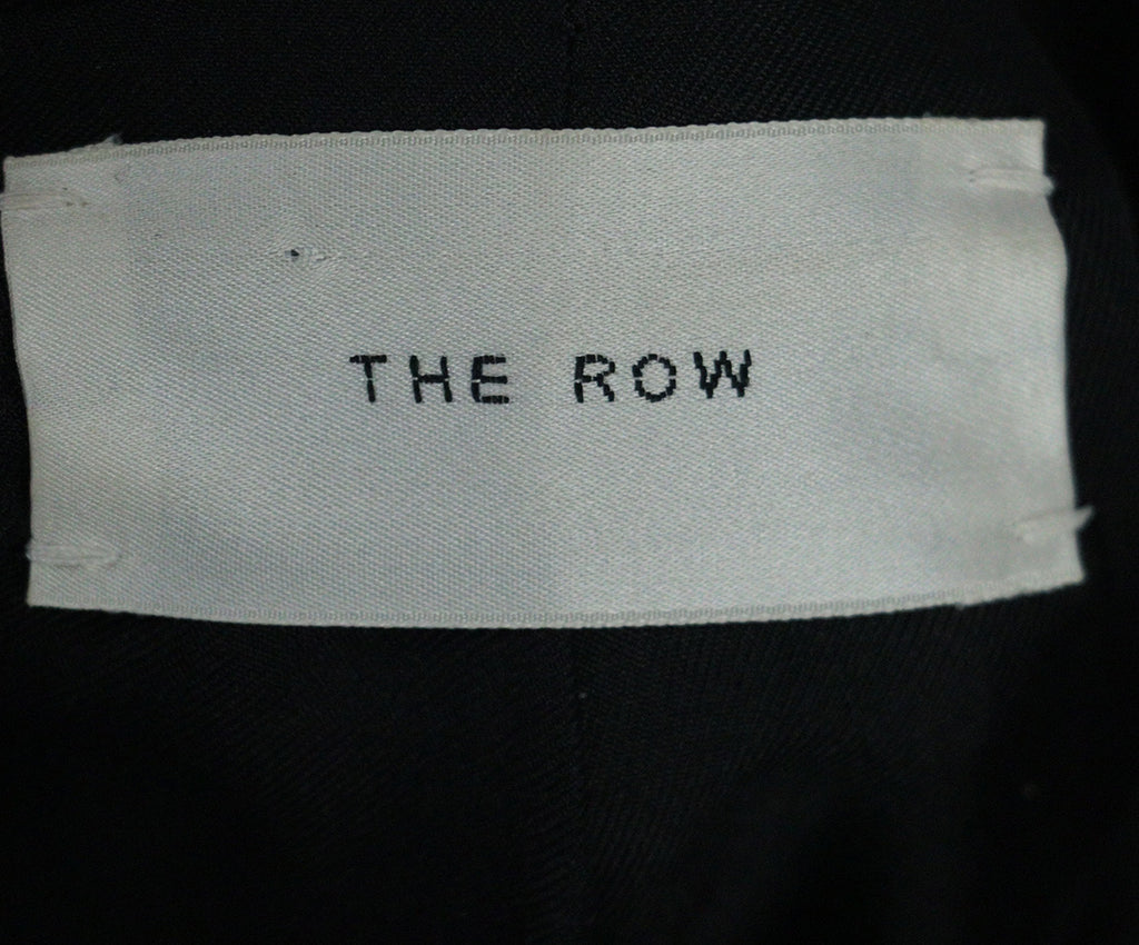 The Row Black Wool Coat 3