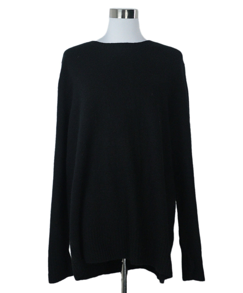 The Row Black Wool & Cashmere Sweater 