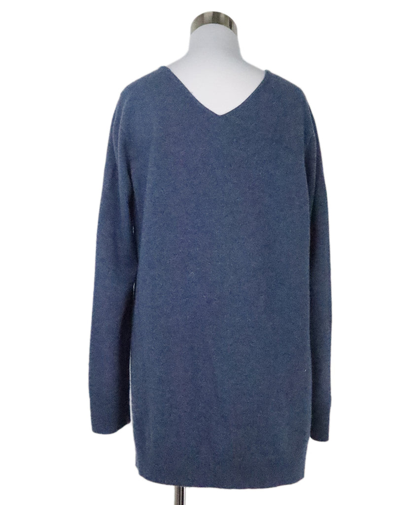 The Row Blue Cashmere Sweater 2