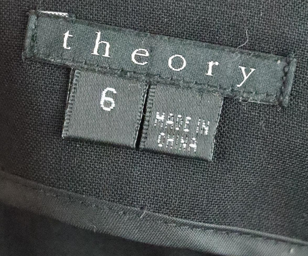 Theory Black Wool Dress 3