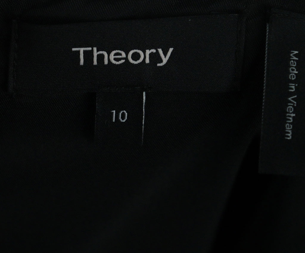 Theory Black Wool Dress 3