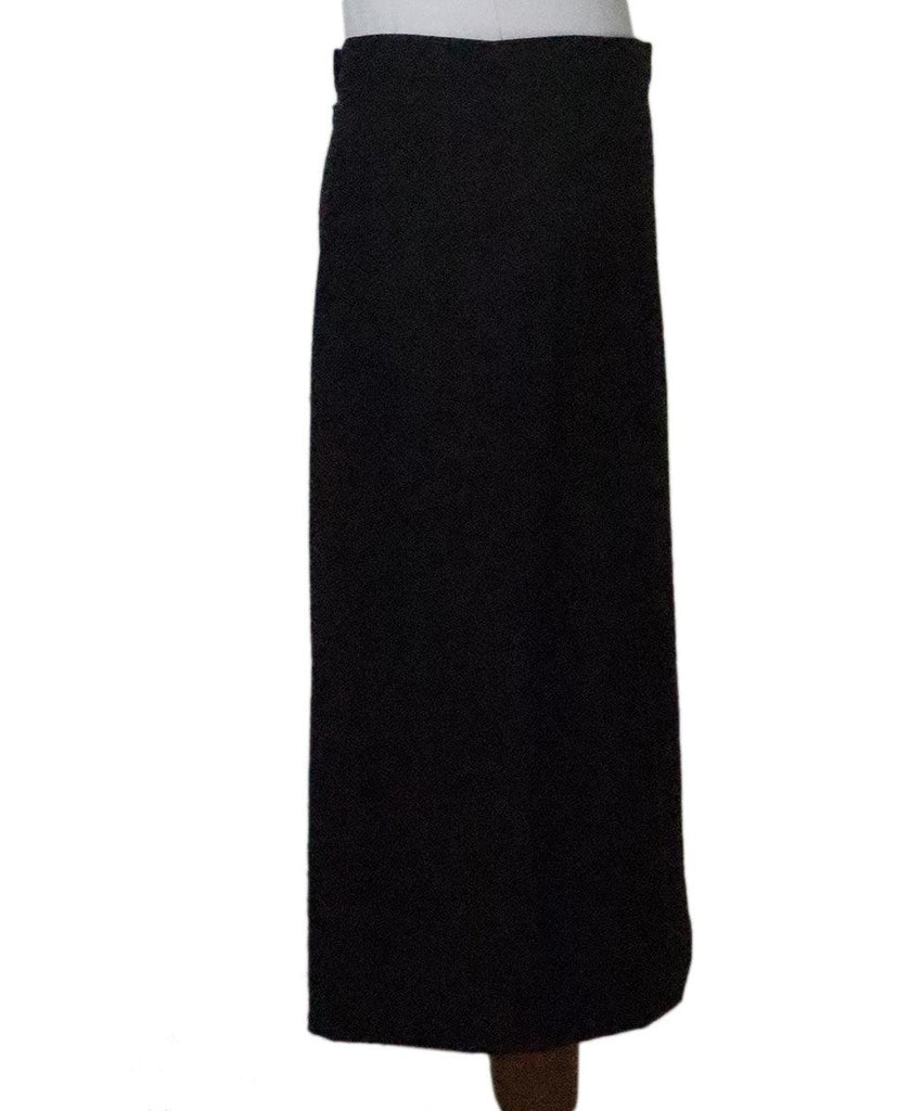 Theory Black Wool Skirt 1