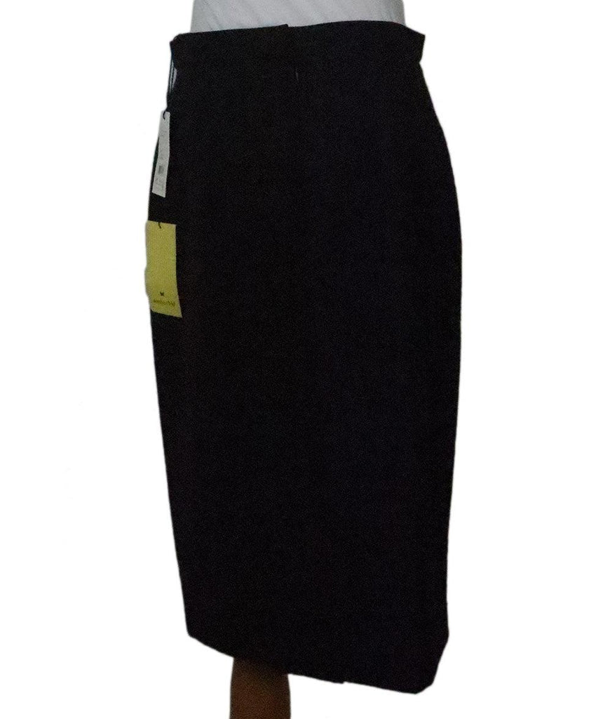 Theory Black Wool Skirt 2