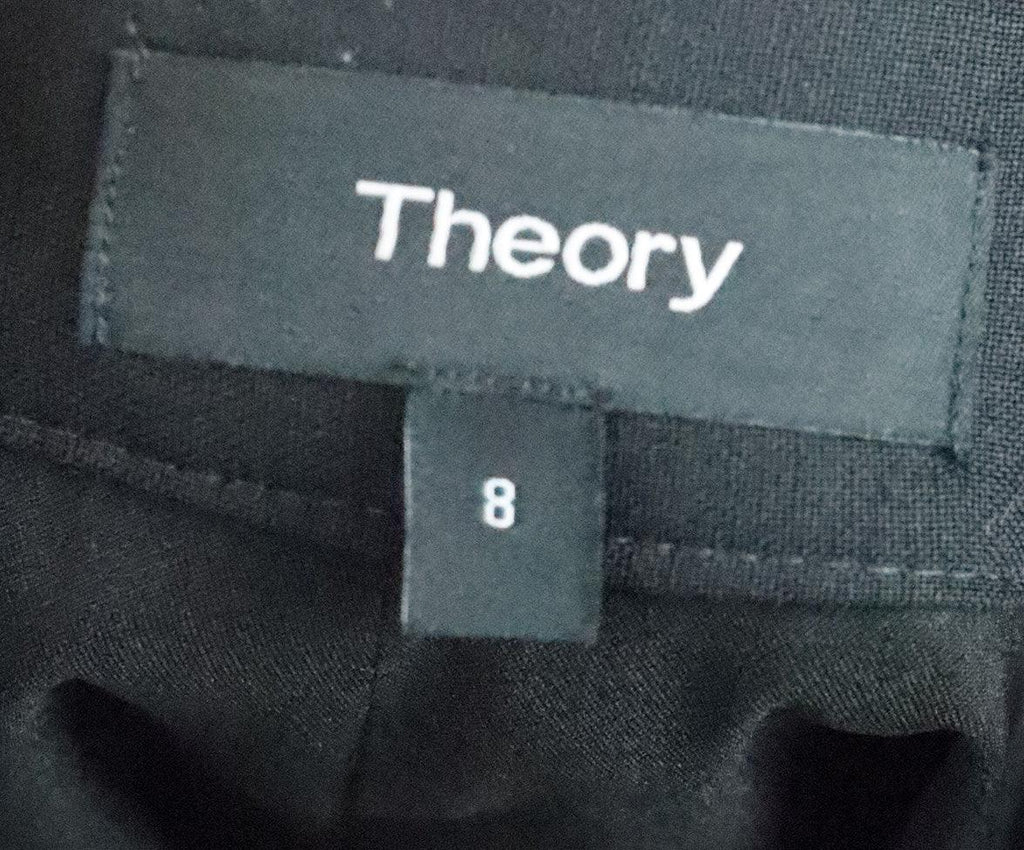 Theory Black Wool Skirt 3