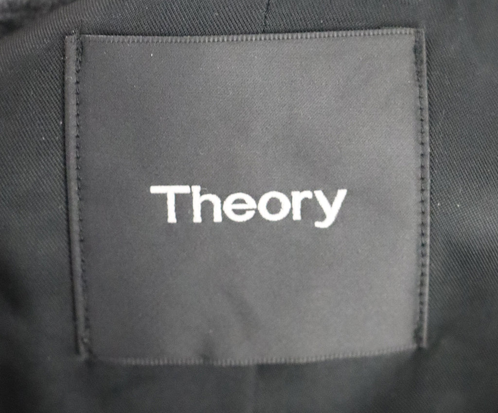 Theory Charcoal Wool Coat 3