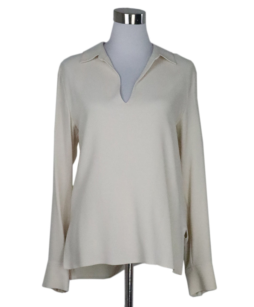 Theory Ivory Blouse 