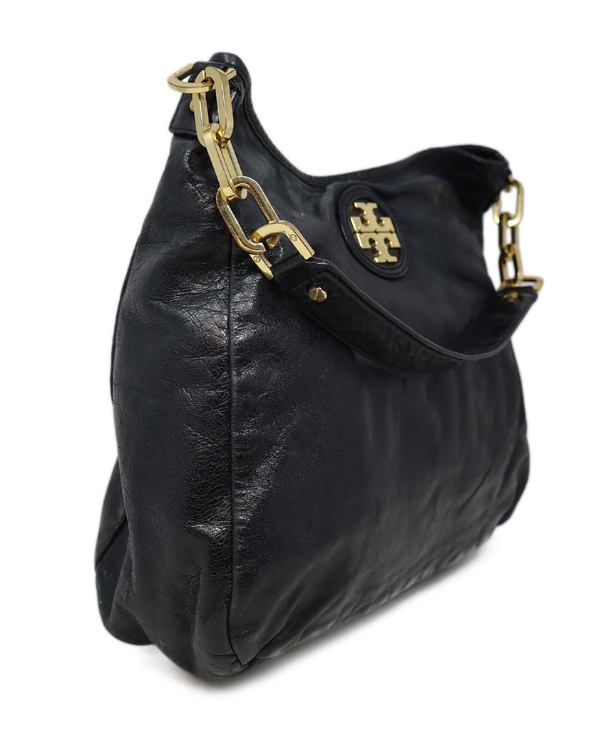 Tory Burch Black Leather Shoulder Bag 1