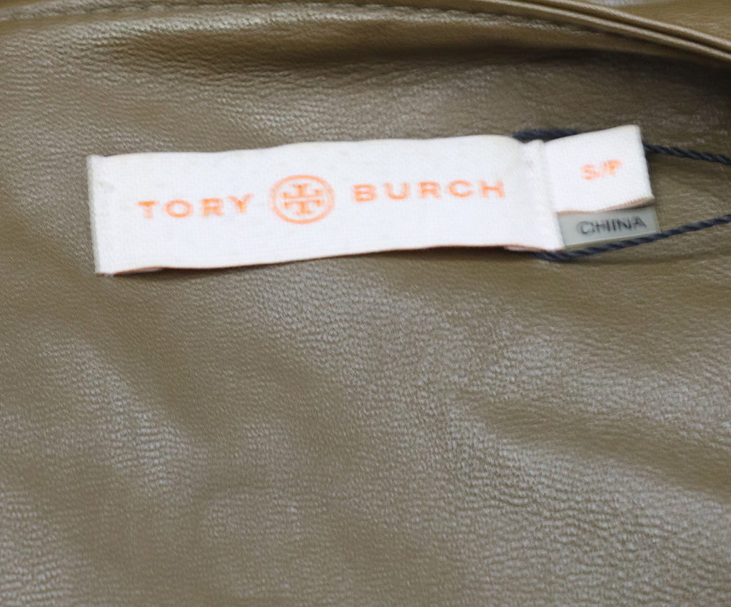 Tory Burch Brown Leather Jacket 3