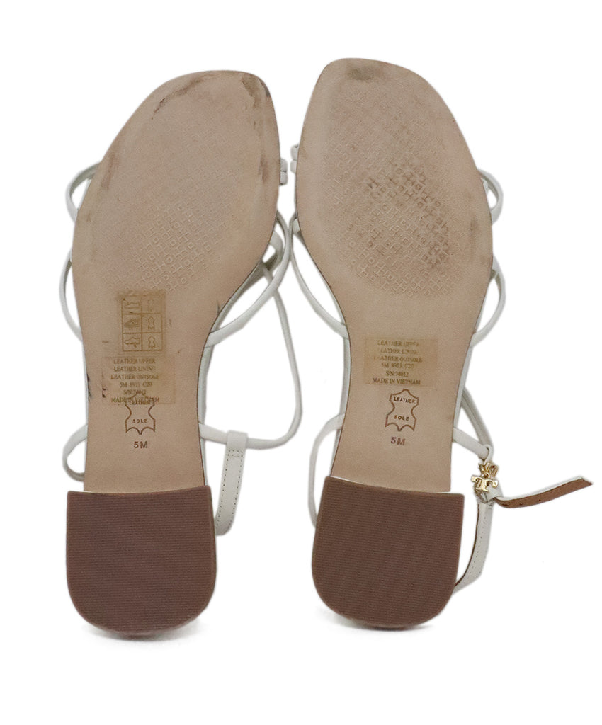 Tory Burch Ivory Leather Sandals 4