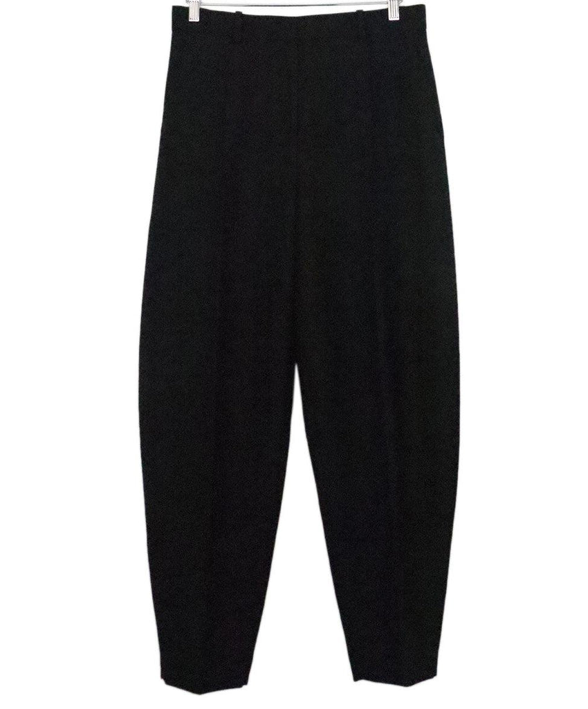 Toteme Black Cotton Pants sz 10 - Michael's Consignment NYC